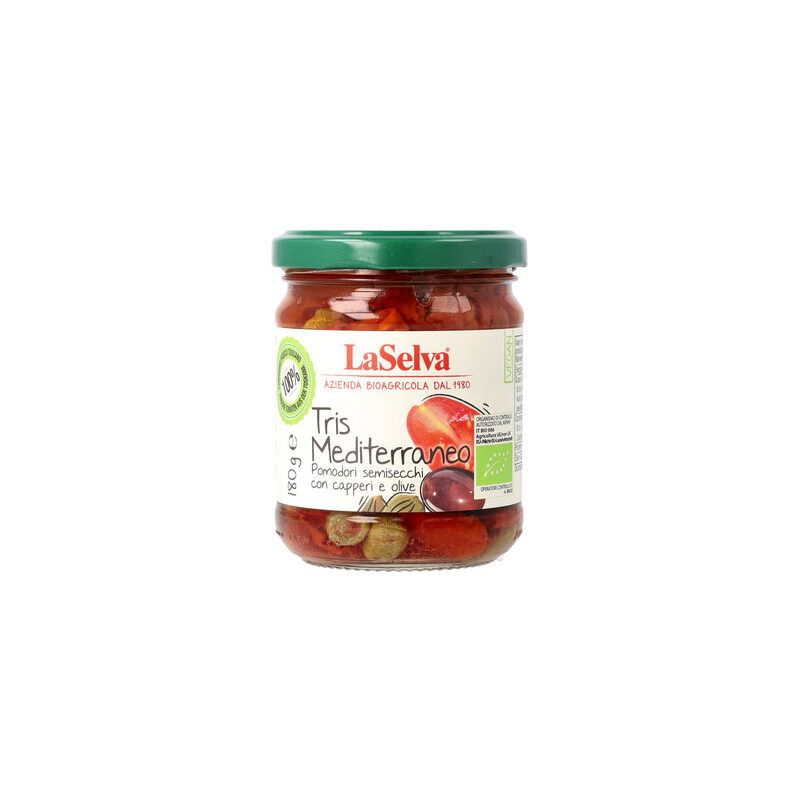 LaSelva - Tris mediterraneo halbgetr.Tomaten