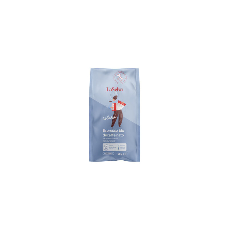 LaSelva - Libero Espresso entkoff ganze Bohne
