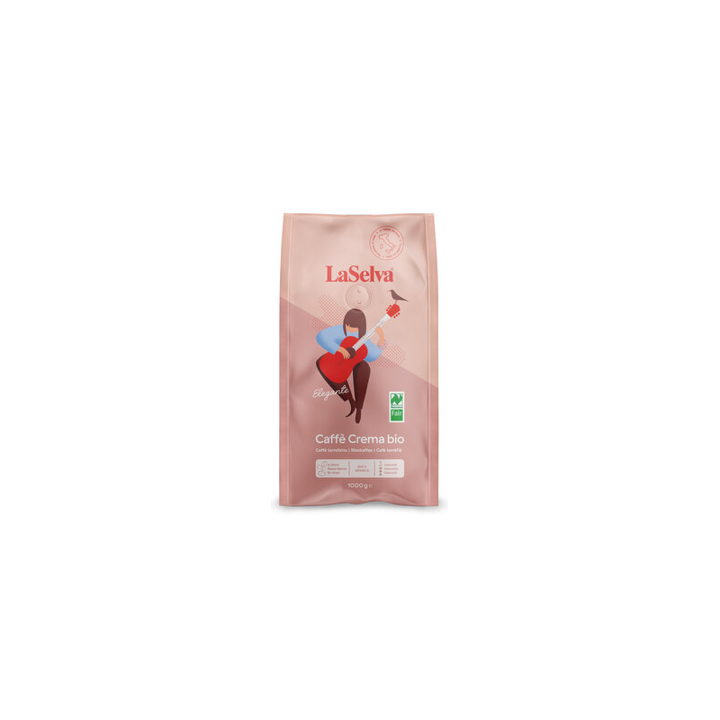 LaSelva - Elegante Caffe Crema ganze Bohne