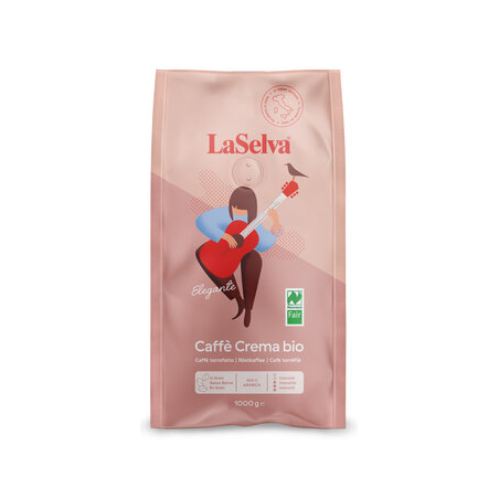 LaSelva - Elegante Caffe Crema ganze Bohne