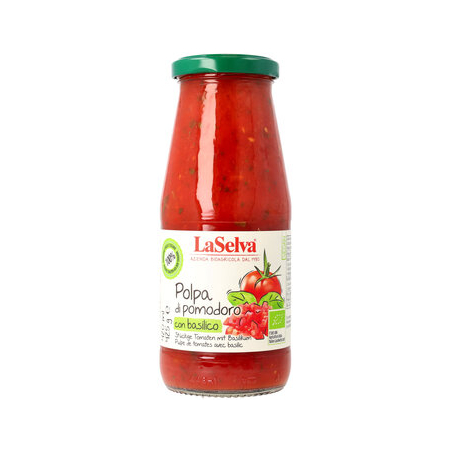 LaSelva - Tomatenpolpa mit Basilikum