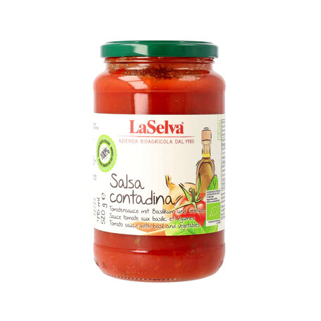 LaSelva - Salsa Contadina Tomatensauce Basili