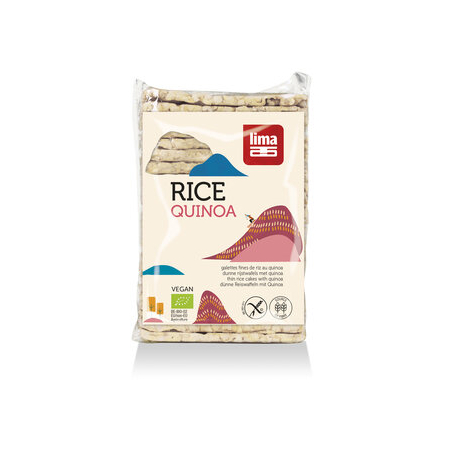 Lima - Reiswaffeln dünn Quinoa eckig