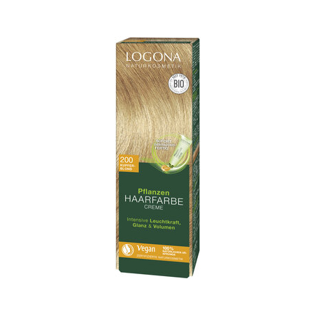 Logona - Pflanzen Haarfarbe Creme 200 kupfer