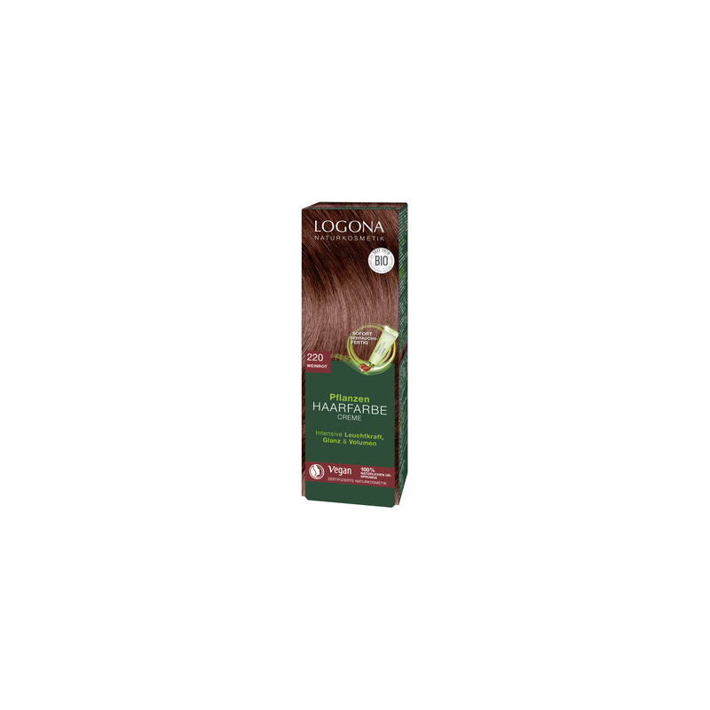 Logona - Pflanzen Haarfarbe Creme 220 weinro