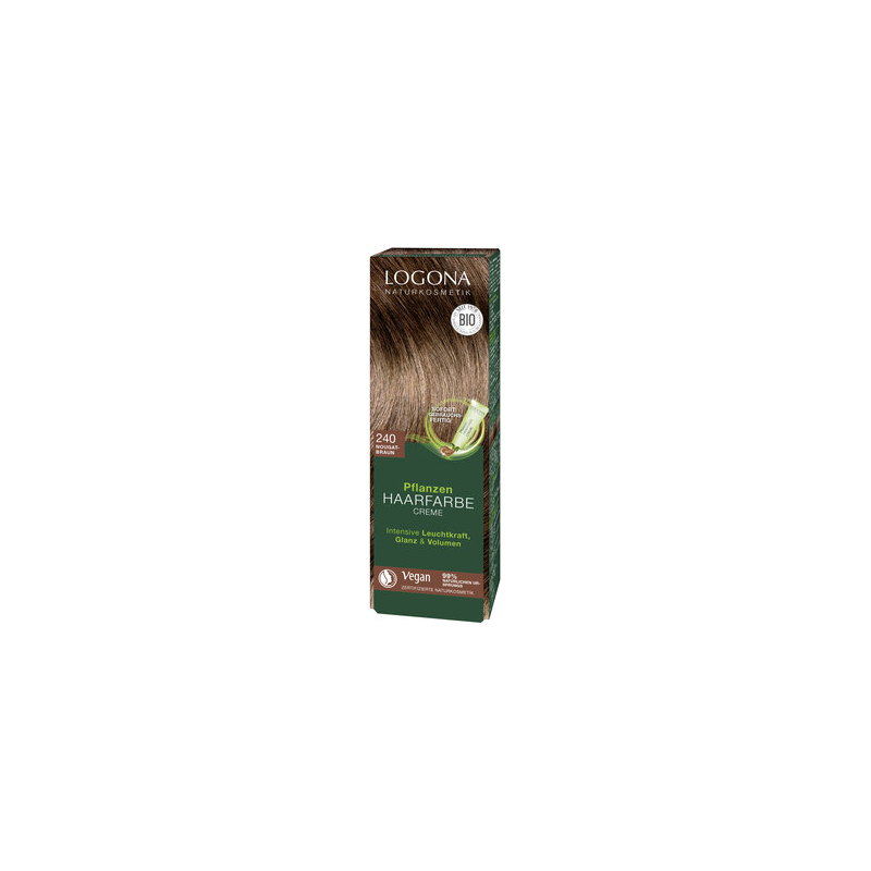 Logona - Pflanzen Haarfarbe Creme 240 nougat