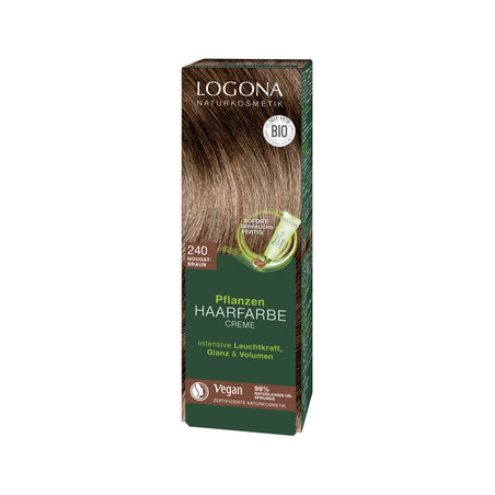 Logona - Pflanzen Haarfarbe Creme 240 nougat