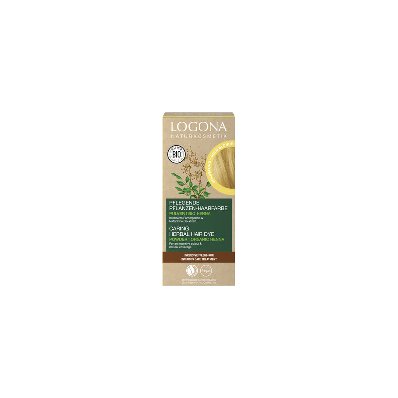 Logona - Pfl. Haarf. Pulver 01 Goldblond