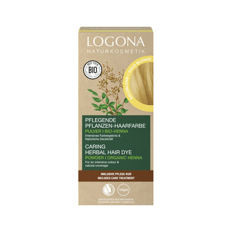 Logona - Pfl. Haarf. Pulver 01 Goldblond