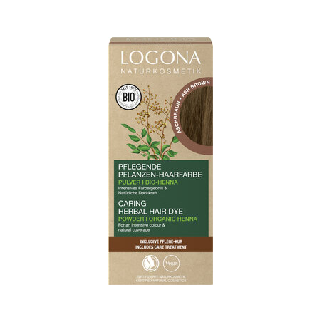 Logona - Pfl. Haarf. Pulver 08 Aschbraun