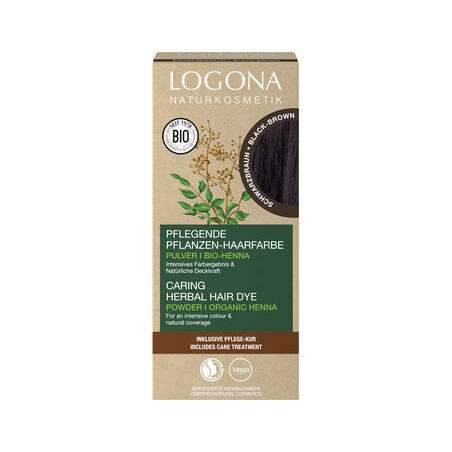 Logona - Pfl. Haarf. Pulver 11 Schwarzbraun