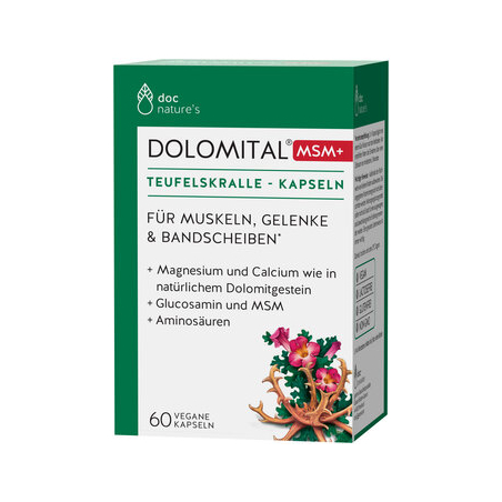 doc nature’s - DOLOMITAL® MSM+ Kaps konv docnatur