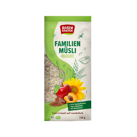Rosengarten - Familien Müsli ungesüsst