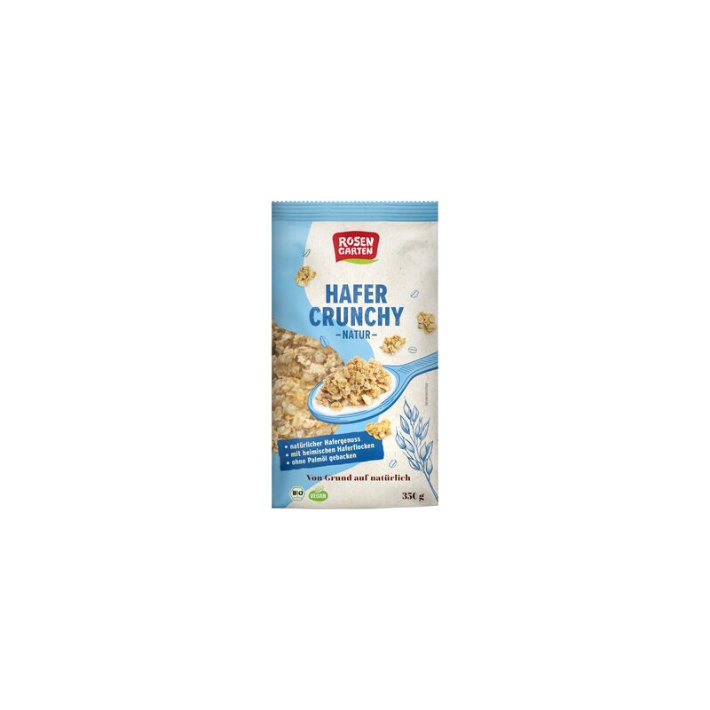 Rosengarten - Hafer Crunchy Natur