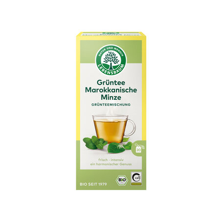 Lebensbaum - Grünteee Marokkanische Minze 20 Btl