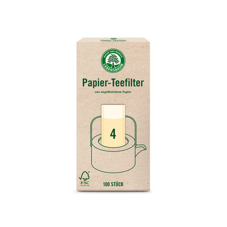Lebensbaum - Papier-Teefilter Gr.4 (100 Stk)