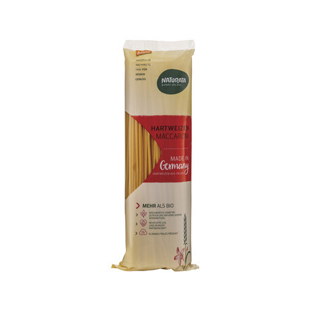 Naturata - Maccaroni lang Hartweizen demeter