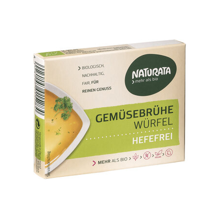 Naturata - Gemüse-Brühwürfel hefefrei ohne Pal