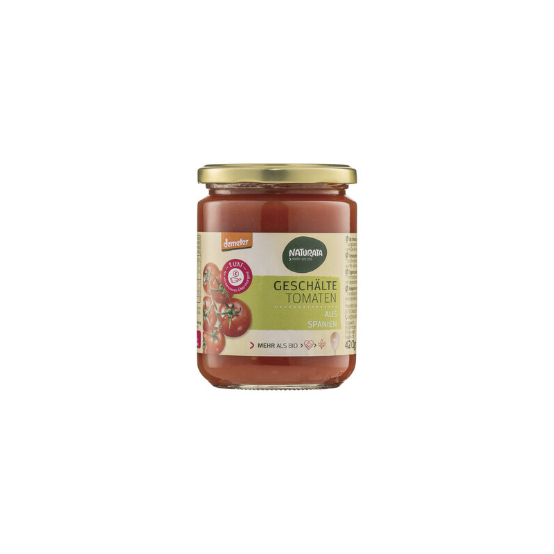 Naturata - Geschälte Tomaten in Tomatensaft