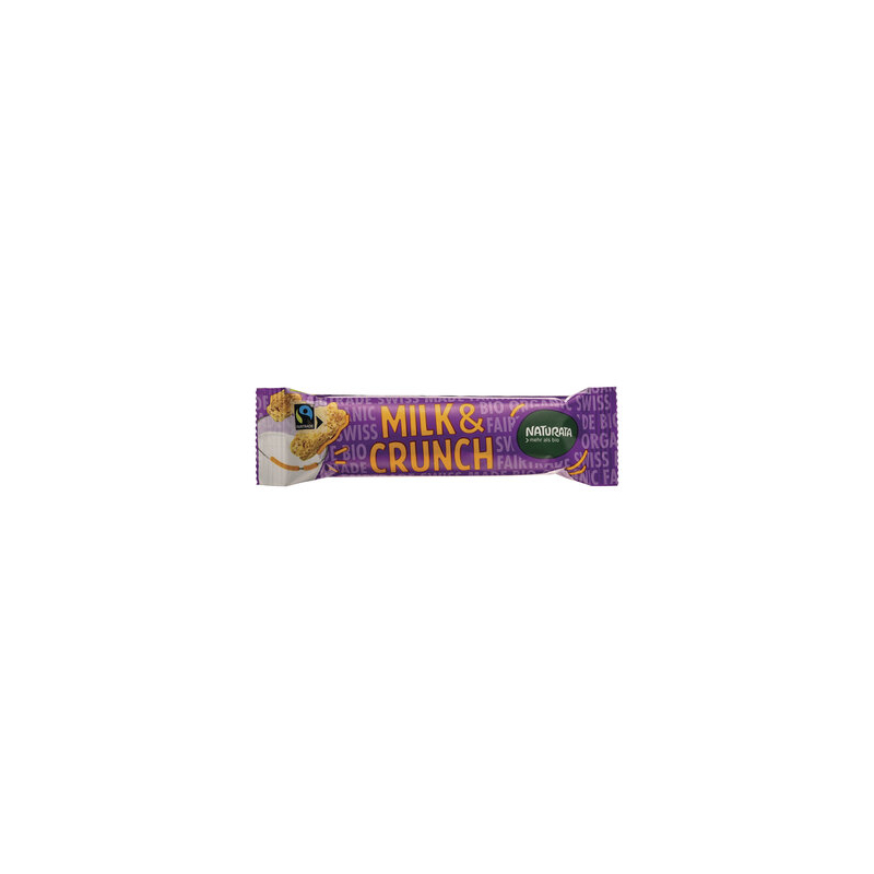 Naturata - Milk & Crunch Schokoriegel