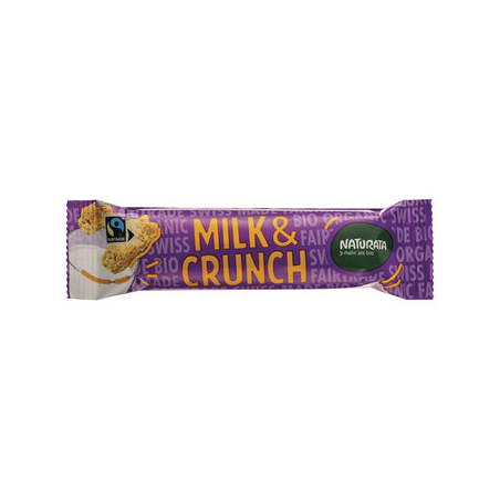 Naturata - Milk & Crunch Schokoriegel