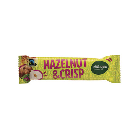 Naturata - Hazelnut & Crisp Schokoriegel