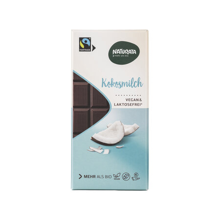 Naturata - Kokosmilch Schokoladenkuvertüre