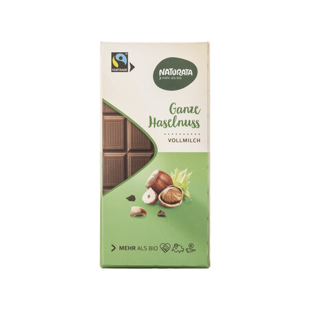 Naturata - Chocolat Ganze Haselnuss