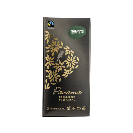 Naturata - Edelbitter Schokolade 80% Panama