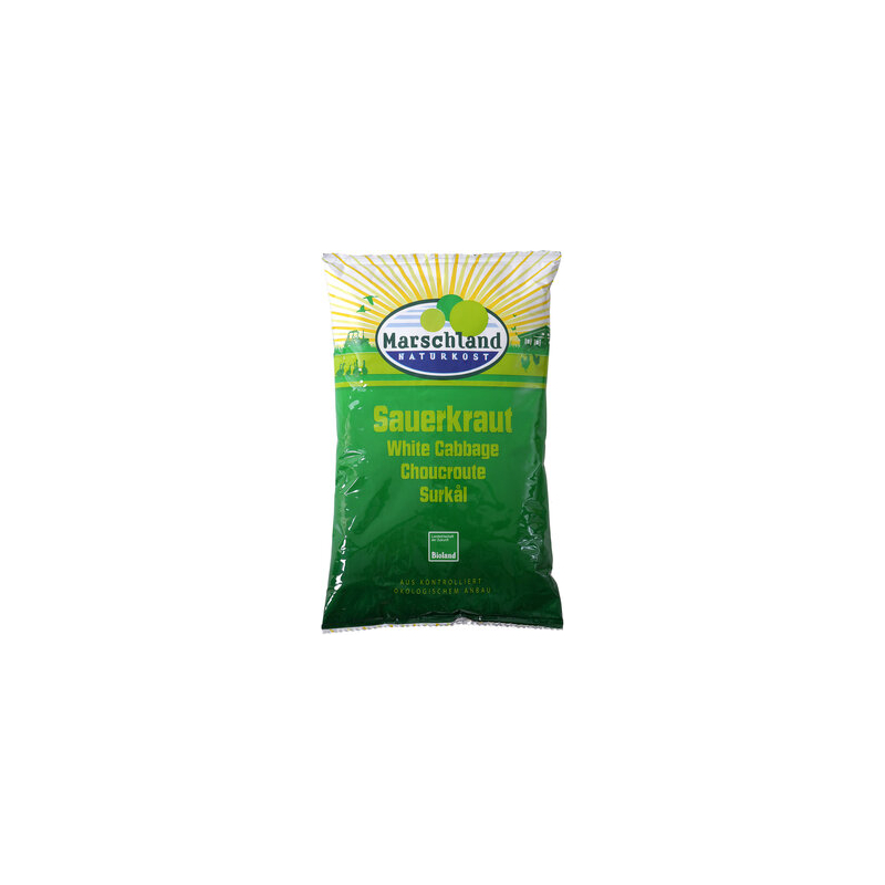 Marschland Naturkost - Sauerkraut im Alubeutel
