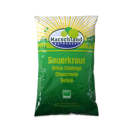 Marschland Naturkost - Sauerkraut im Alubeutel