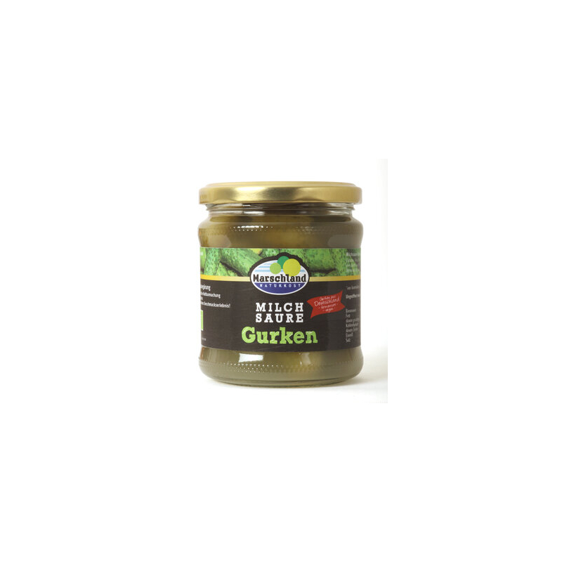 Marschland Naturkost - Salzdillgurken milchsauer fermentie