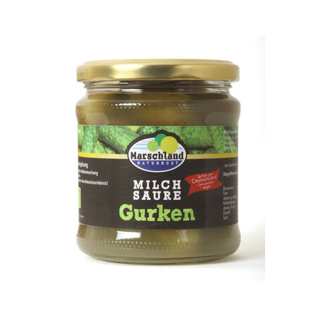 Marschland Naturkost - Salzdillgurken milchsauer fermentie
