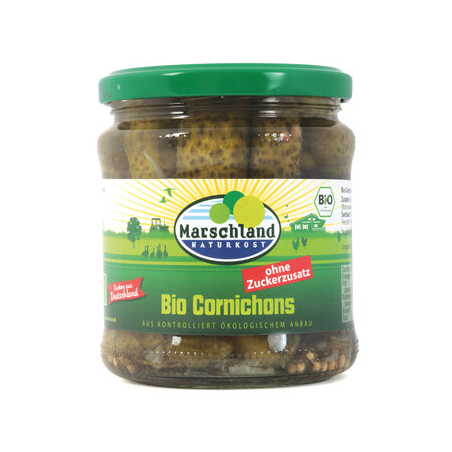 Marschland Naturkost - Cornichons Ohne Zucker