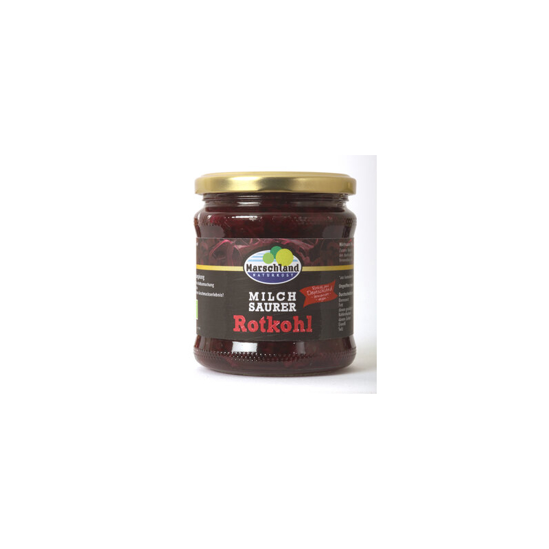 Marschland Naturkost - Rotkohl milchsauer fermentiert