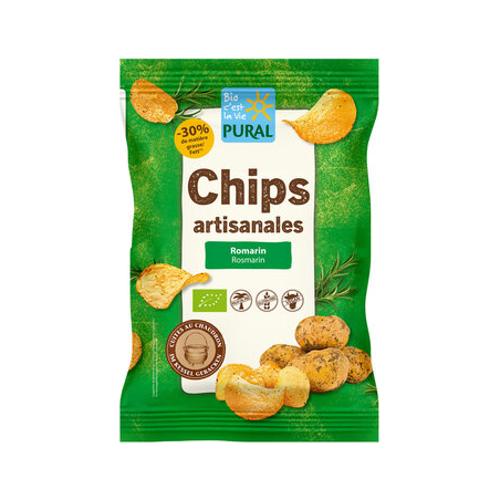 Pural - Chips Kartoffel Rosmarin -30% Fett