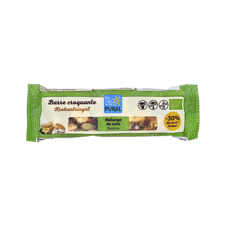 Pural - Nussmix Riegel -30% Zucker