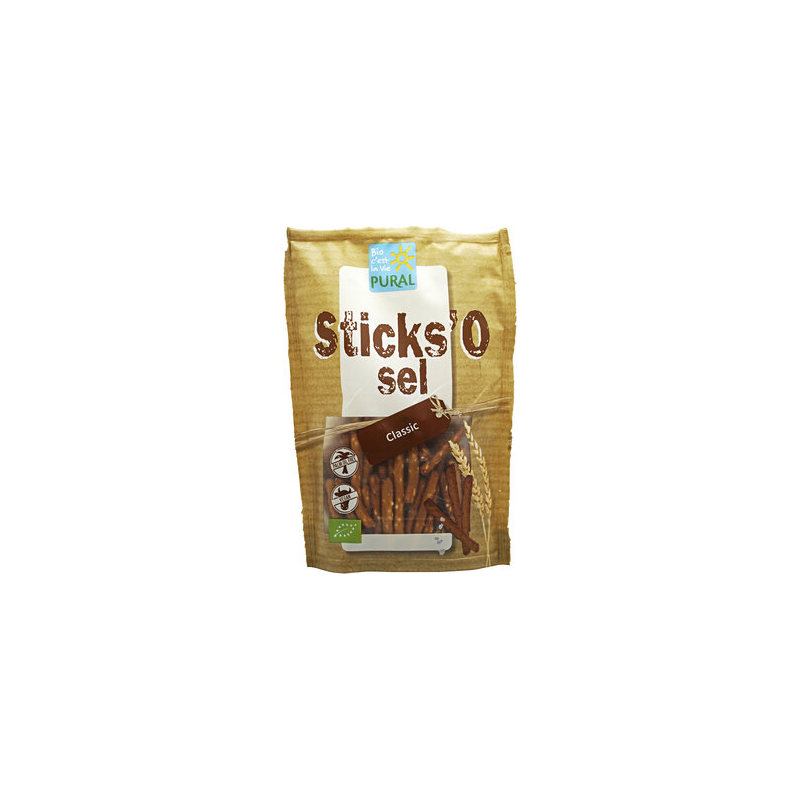 Pural - Sticks'O sel Laugengebäck mit Salz