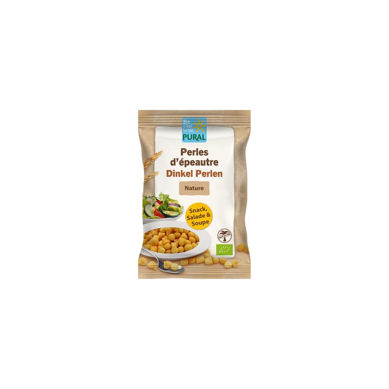 Pural - Natur Dinkel Perlen