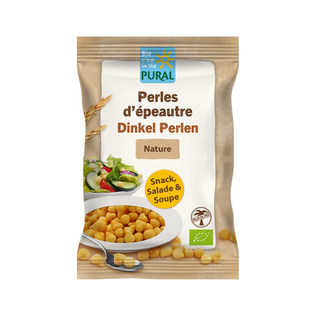 Pural - Natur Dinkel Perlen