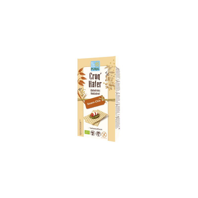 Pural - Croq'Hafer Sesam Chia glutenfrei
