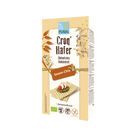 Pural - Croq'Hafer Sesam Chia glutenfrei