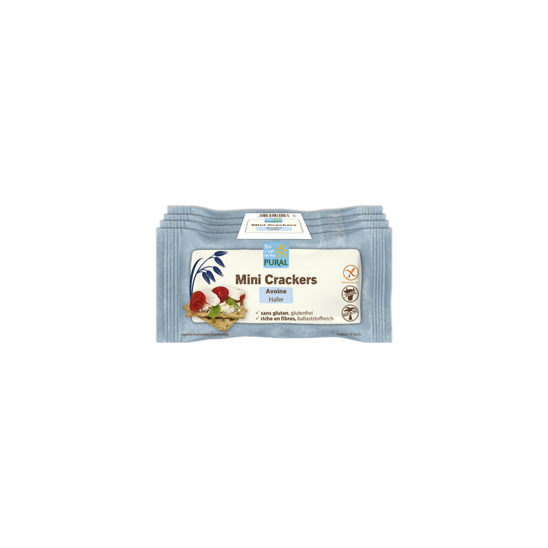 Pural - Mini Crackers Hafer gf