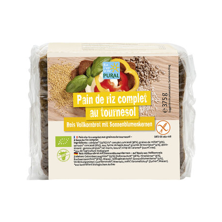 Pural - Reis VK-Brot Sonnenblumenkerne gf