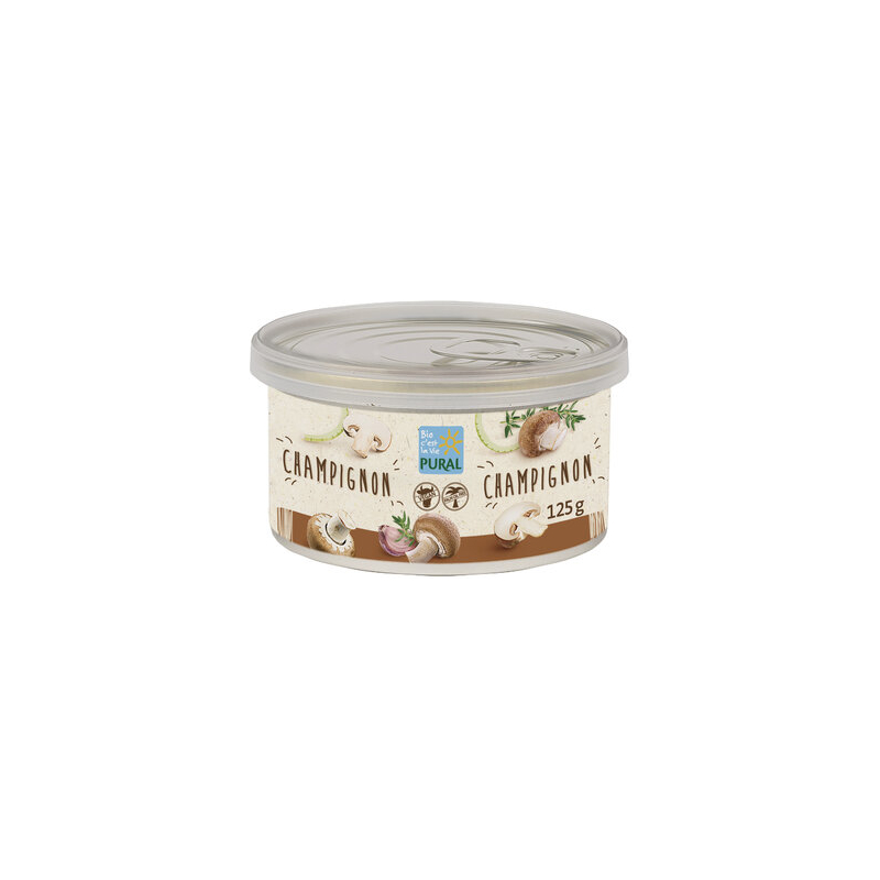 Pural - Aufstrich Champignons palmölfrei