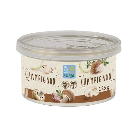 Pural - Aufstrich Champignons palmölfrei