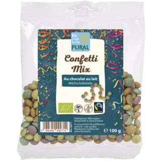 Pural - Confetti Mix (Mini-Schokolinsen)fai