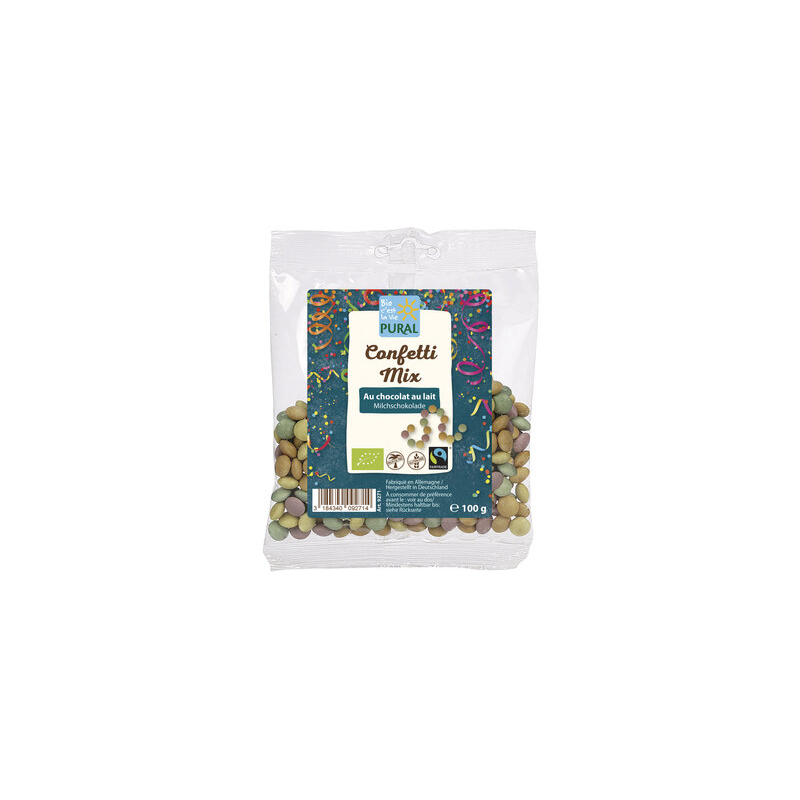 Pural - Confetti Mix (Mini-Schokolinsen)fai