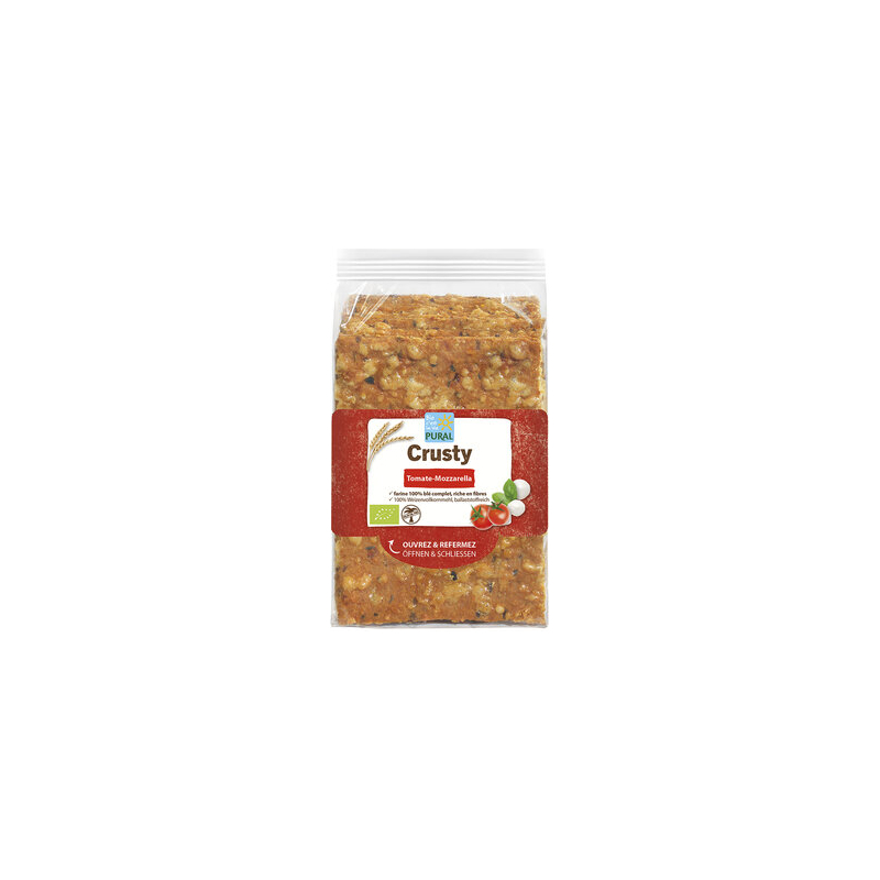 Pural - Crusty Tomate-Mozzarella Knäckebrot
