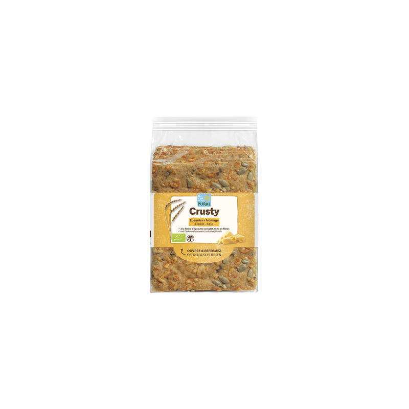 Pural - Crusty Dk Käse Knäckebrot